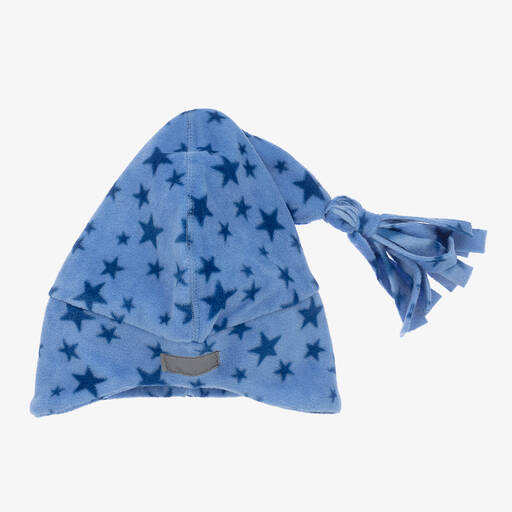 Playshoes-Blue Star Fleece Hat | Childrensalon Outlet