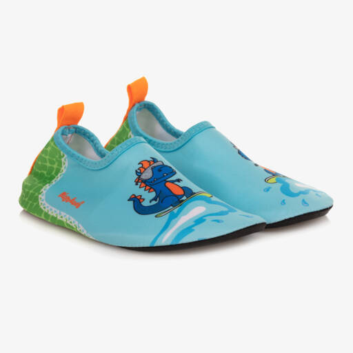 Playshoes-Boys Dino Surf Water Shoes | Childrensalon Outlet