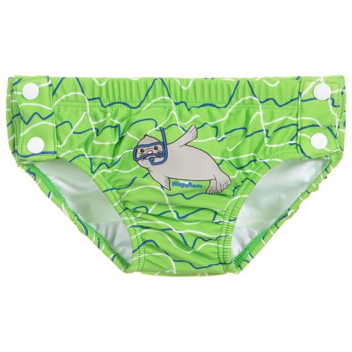 Playshoes-Boys Green Swim Pants (UPF50+) | Childrensalon Outlet