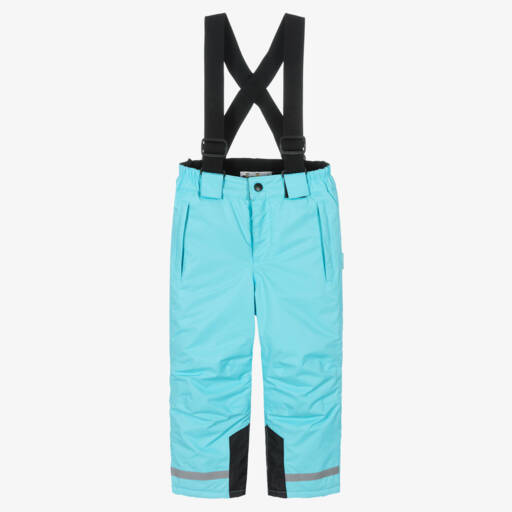Playshoes-Boys Light Blue Ski Salopettes | Childrensalon Outlet