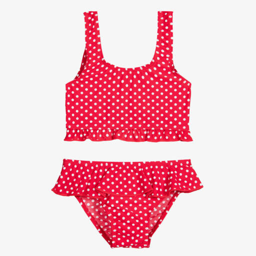 Playshoes-Красное бикини в горошек для девочек | Childrensalon Outlet