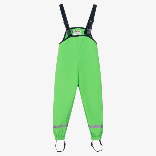 Playshoes-Green Splash Dungarees | Childrensalon Outlet