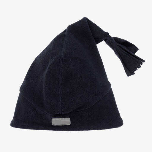 Playshoes-Navy Blue Fleece Hat | Childrensalon Outlet