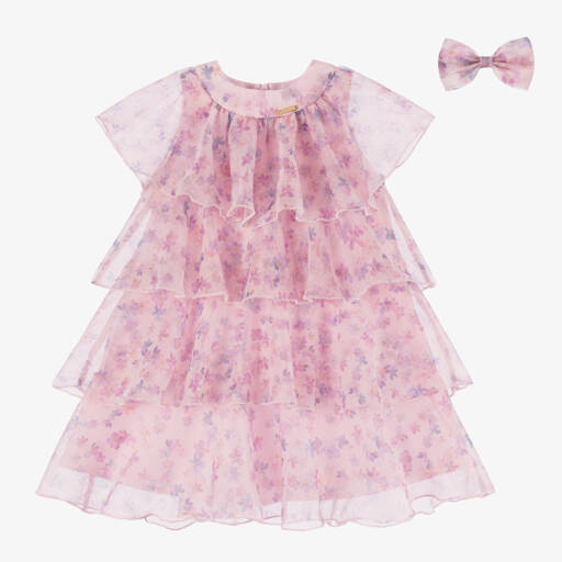 POCA & POCA-Набор платьев с цветочным узором для девочек | Childrensalon Outlet