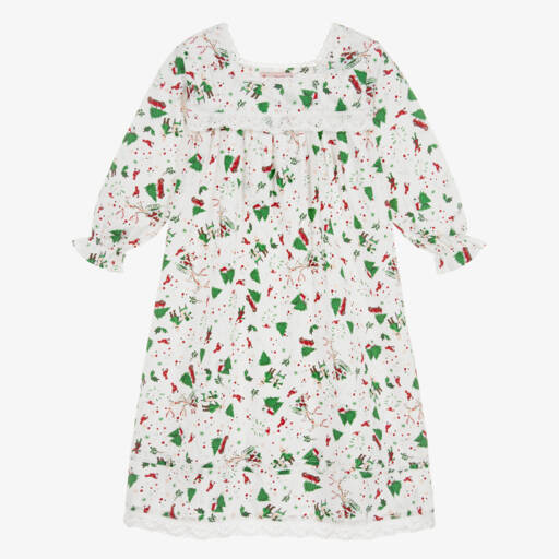 Powell Craft-Girls Christmas Nightdress | Childrensalon Outlet
