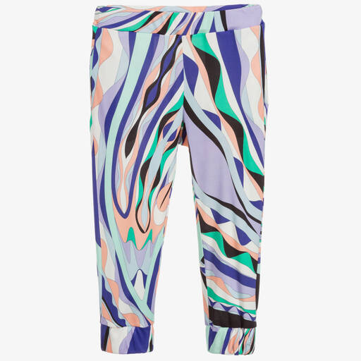 PUCCI-Girls Viscose & Silk Trousers | Childrensalon Outlet