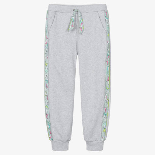 PUCCI-Jogging gris Iride Ado fille | Childrensalon Outlet