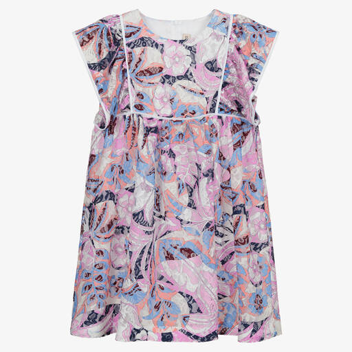 PUCCI-Rosafarbenes Teen Spitzenkleid | Childrensalon Outlet