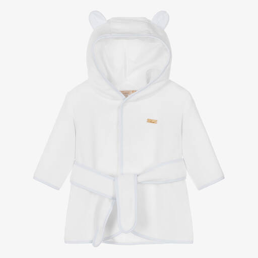 Pureté Du... Bébé-Белый хлопковый халат для малышей | Childrensalon Outlet