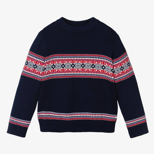 Rachel Riley-Navyblauer Strickpullover | Childrensalon Outlet