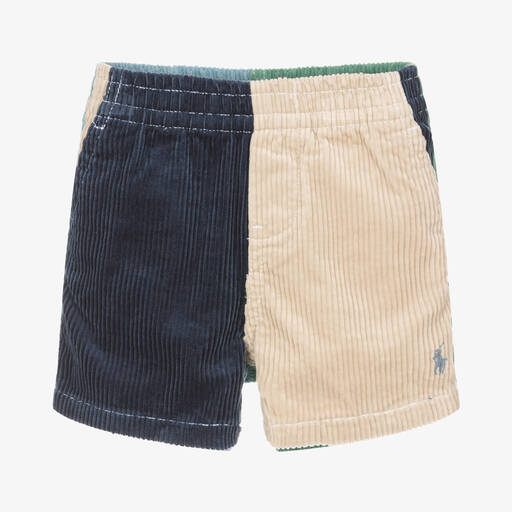 Ralph Lauren-Blaue Cordshorts aus Baumwolle | Childrensalon Outlet