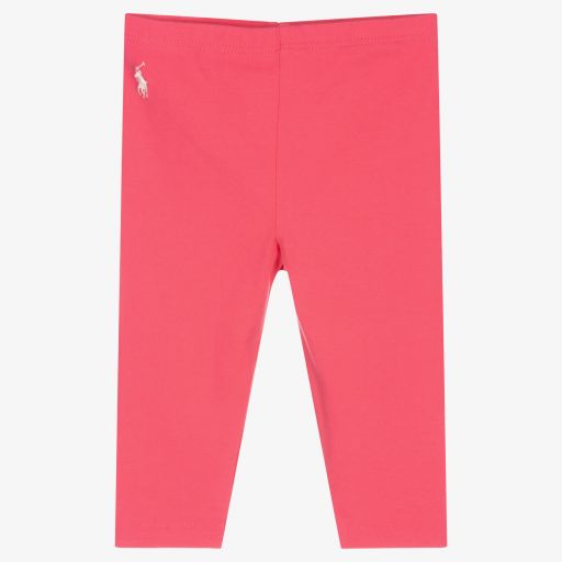 Ralph Lauren-Pinke Leggings für Babys (M) | Childrensalon Outlet