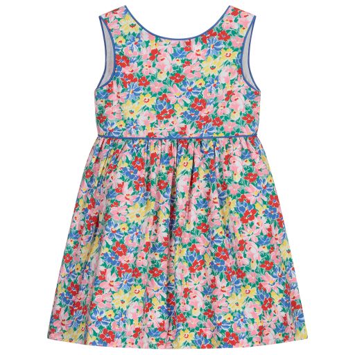 Ralph Lauren-Синее платье в цветочек с трусиками для малышки | Childrensalon Outlet