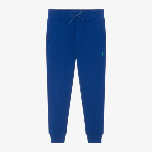 Ralph Lauren-Синие хлопковые джоггеры для мальчиков | Childrensalon Outlet