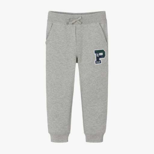 Ralph Lauren-Boys Grey Cotton Corduroy Joggers | Childrensalon Outlet