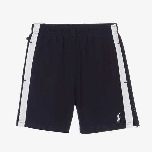 Polo Ralph Lauren-Navyblaue Wimbledon Shorts | Childrensalon Outlet