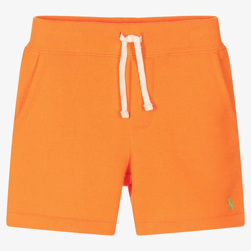 Polo Ralph Lauren-Orange Baumwollshorts für Jungen | Childrensalon Outlet