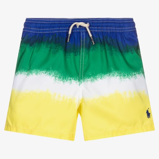 Polo Ralph Lauren-Boys Tie Dye Swim Shorts | Childrensalon Outlet
