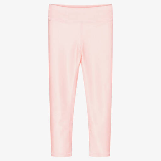 Поло Ralph Lauren-Легинсы цвета розовый металлик | Childrensalon Outlet