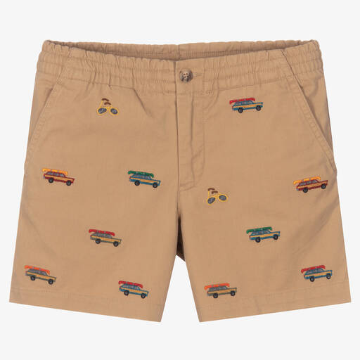 Polo Ralph Lauren-Beige Teen Chino-Shorts (J) | Childrensalon Outlet