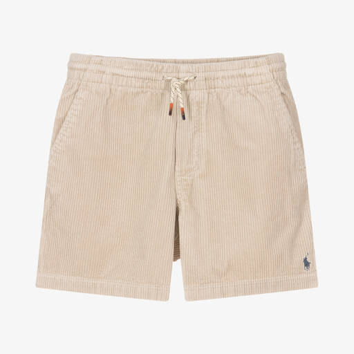 Ralph Lauren-Short beige en velours côtelé ado | Childrensalon Outlet