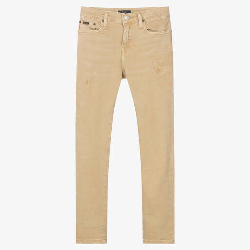 Polo Ralph Lauren-Teen Boys Beige Trousers | Childrensalon Outlet