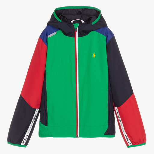 Ralph Lauren-Куртка с цветовыми блоками для мальчиков-подростков | Childrensalon Outlet