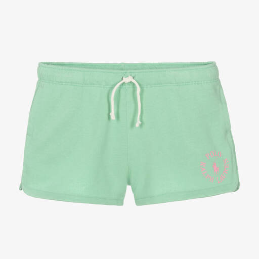 Ralph Lauren-Зеленые хлопковые шорты | Childrensalon Outlet