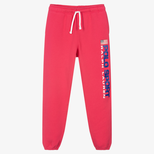 Polo Ralph Lauren-Pinke Teen Jogginghose (M) | Childrensalon Outlet