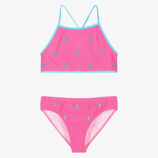 Polo Ralph Lauren-Teen Girls Pink Pony Bikini | Childrensalon Outlet