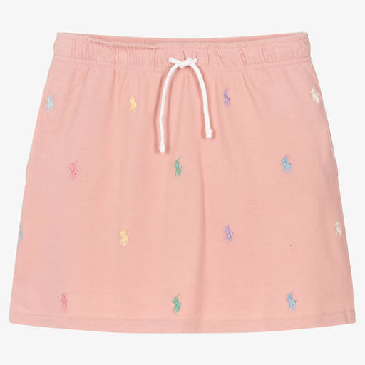 Polo Ralph Lauren-Teen Girls Pink Skirt | Childrensalon Outlet