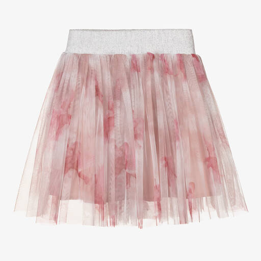 RaspberryPlum-Girls Pink Tulle Elephant Skirt | Childrensalon Outlet