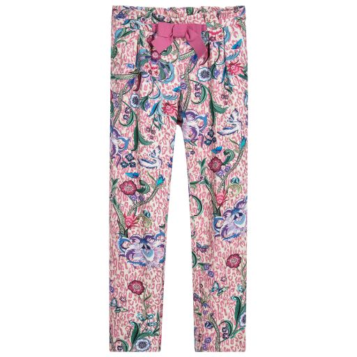 Roberto Cavalli-Girls 'Ocelot Flower' Trousers | Childrensalon Outlet