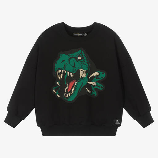 Rock Your Baby-Boys Black Destroy Sweatshirt | Childrensalon Outlet
