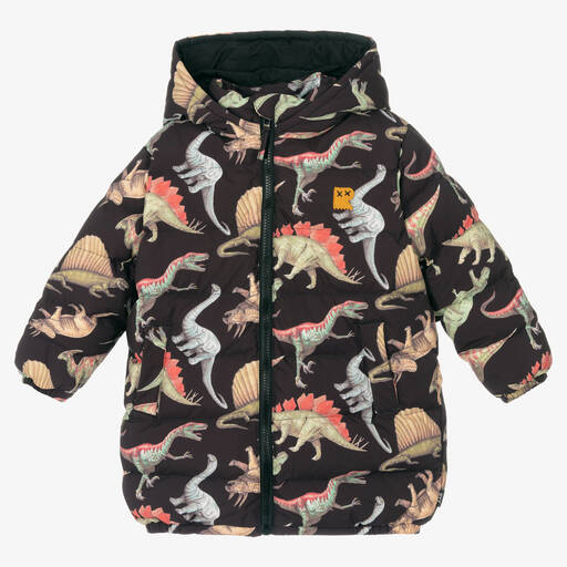 Rock Your Baby-Boys Dino Parade Puffer Coat | Childrensalon Outlet