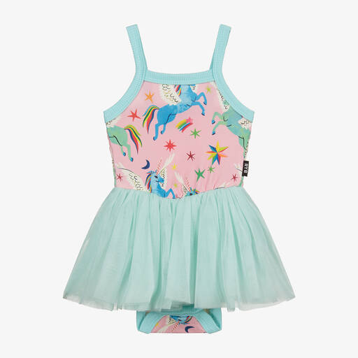 Rock Your Baby-Cotton & Tulle Pegasus Dress | Childrensalon Outlet