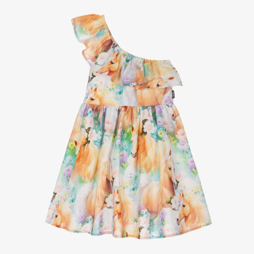 Rock Your Baby-Girls Asymmetric Blue Dress | Childrensalon Outlet