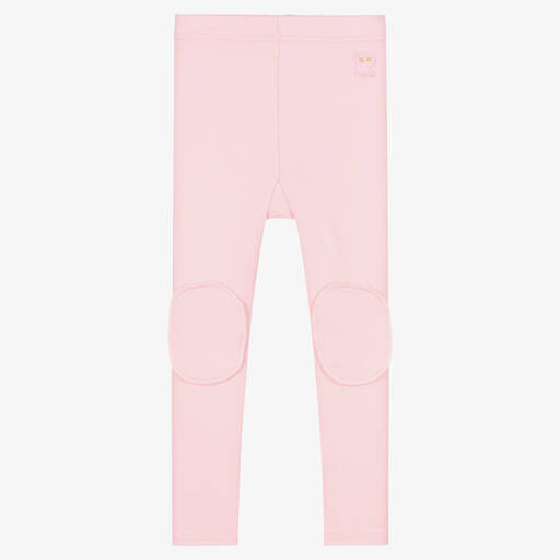 Rock Your Baby-Girls Pale Pink Cotton Leggings | Childrensalon Outlet