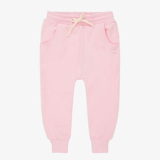 Rock Your Baby-Girls Pink Cotton Joggers | Childrensalon Outlet