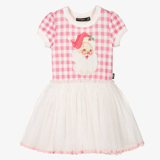 Rock Your Baby-Robe tutu rose à carreaux fille | Childrensalon Outlet