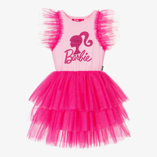 Rock Your Baby-Girls Pink Glitter Tulle Dress | Childrensalon Outlet