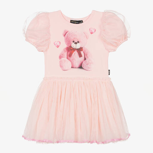 Rock Your Baby-Розовое платье из тюля с медвежонком | Childrensalon Outlet