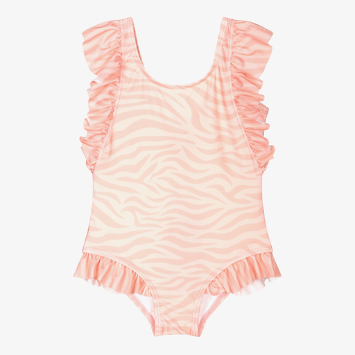 Rock Your Baby-Rosa Badeanzug mit Zebra-Print (M) | Childrensalon Outlet