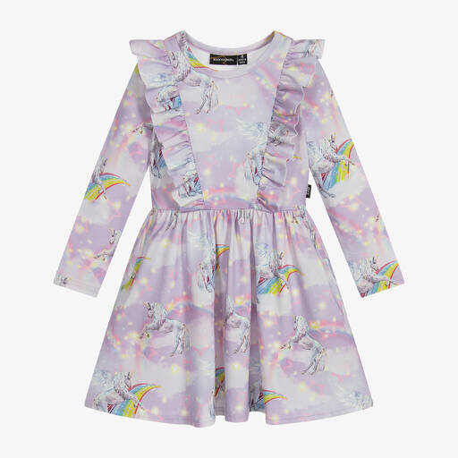Rock Your Baby-Girls Purple Jersey Dress | Childrensalon Outlet
