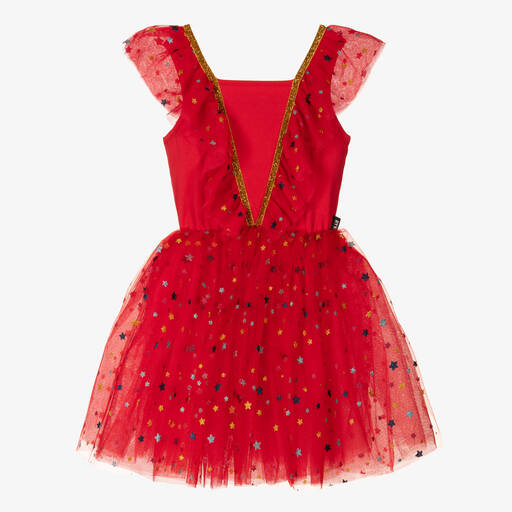 Rock Your Baby-Robe rouge à tulle étoilé fille | Childrensalon Outlet
