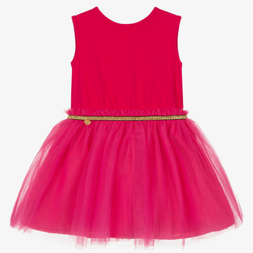 Rosalita Señoritas-Розовое платье из тюля без рукавов | Childrensalon Outlet