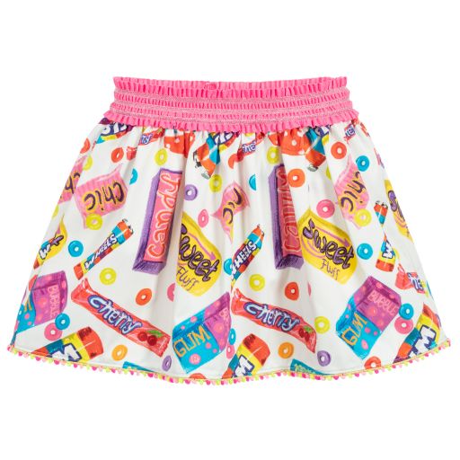 Rosalita Señoritas-Pink Sweetie Cotton Skirt | Childrensalon Outlet