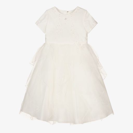 Sarah Louise-Girls Ivory Tulle Dress | Childrensalon Outlet
