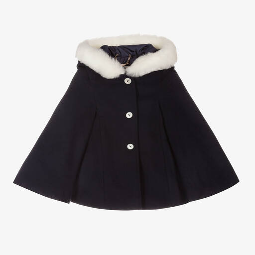 Sarah Louise-Navyblaues Cape (M) | Childrensalon Outlet