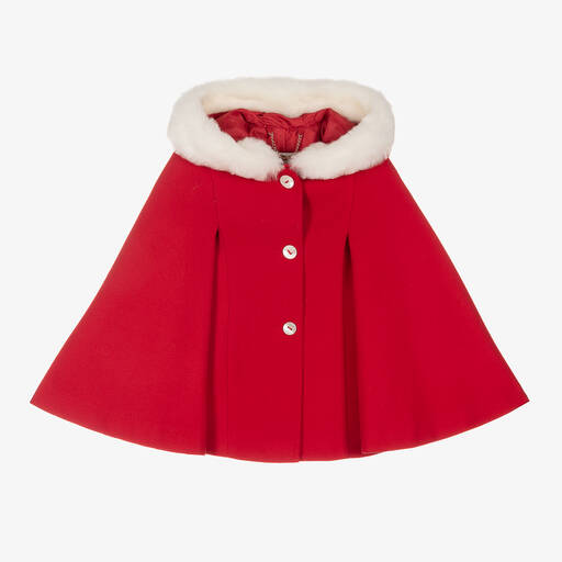 Sarah Louise-Girls Red Cape | Childrensalon Outlet